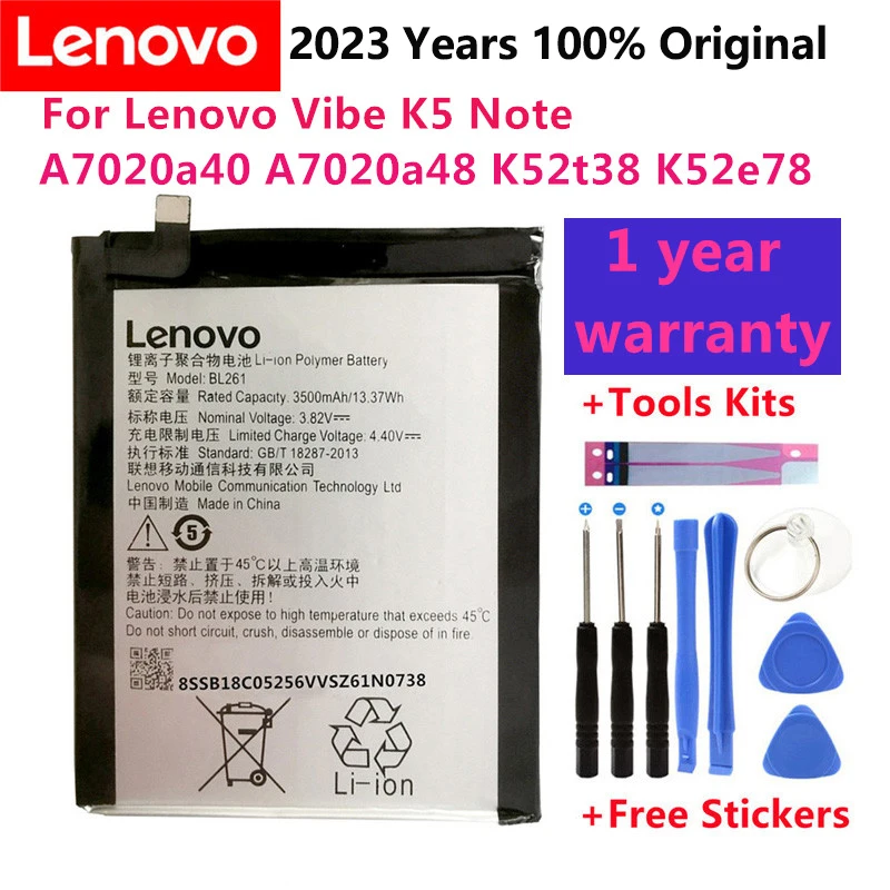 3500 мАч BL261 для Lenovo Vibe A7020 K52T38 K52E78 K5 Note K5Note Lemon A7020A40 A7020A48 аккумулятор + номер отслеживания
3500 мАч BL261 для Lenovo Vibe A7020 K52T38 K52E78 K5 Note K5Note Lemon A7020A40 A7020A48 аккумулятор + номер отслеживания
