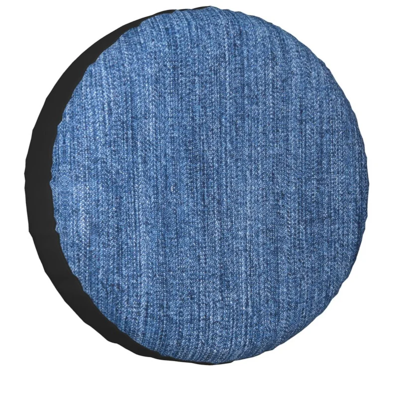 

Синяя джинсовая Обложка с рисунком запасных шин, чехол для телефона, текстурные Чехлы для колесных дисков для Jeep Mitsubishi Pajero