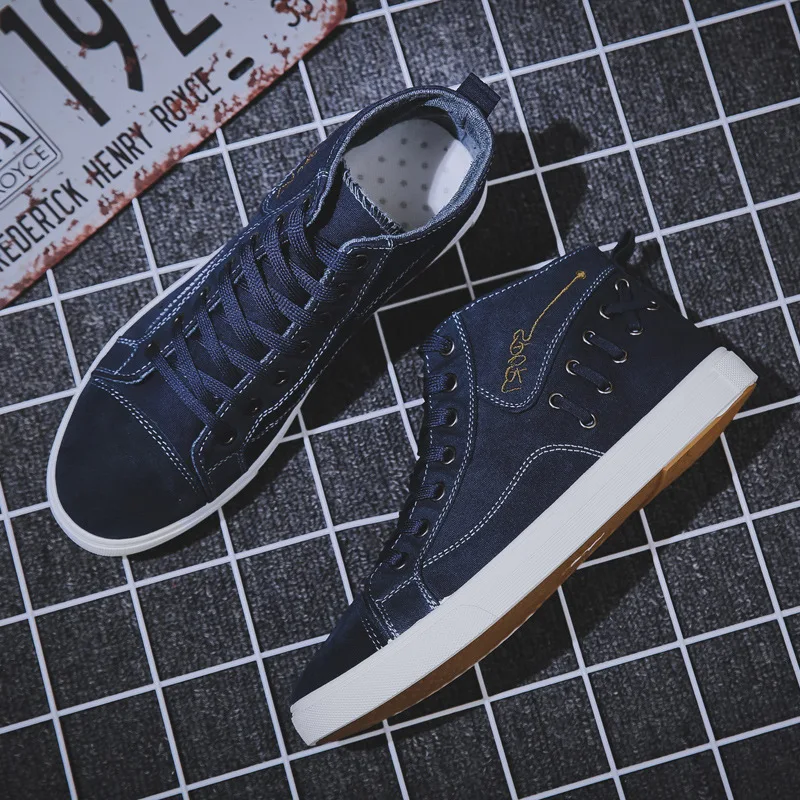 Canvas Shoes for Men Summer Fashion Men's Casual Shoes High Top Vulacnized Shoes 2024 Male Flats Lace-up Sneakers Zapatos Hombre
Canvas Shoes for Men Summer Fashion Men's Casual Shoes High Top Vulacnized Shoes 2024 Male Flats Lace-up Sneakers Zapatos Hombre