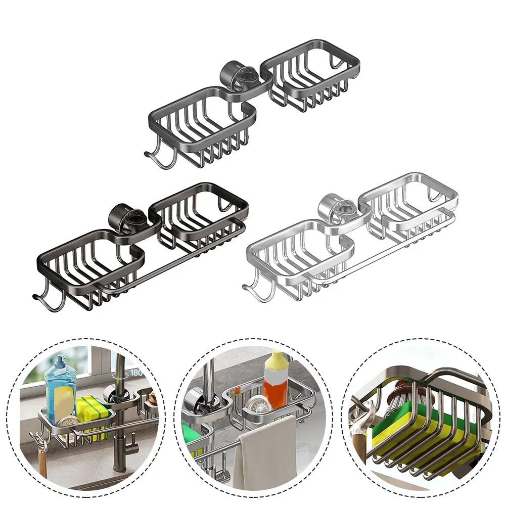 Sink Drain Rack Sponge Storage Basket Cloth Drainage Basket Storage Rack Aluminum Soap Shelf Organizer Kitchen Holder Anti Rust
Sink Drain Rack Sponge Storage Basket Cloth Drainage Basket Storage Rack Aluminum Soap Shelf Organizer Kitchen Holder Anti Rust