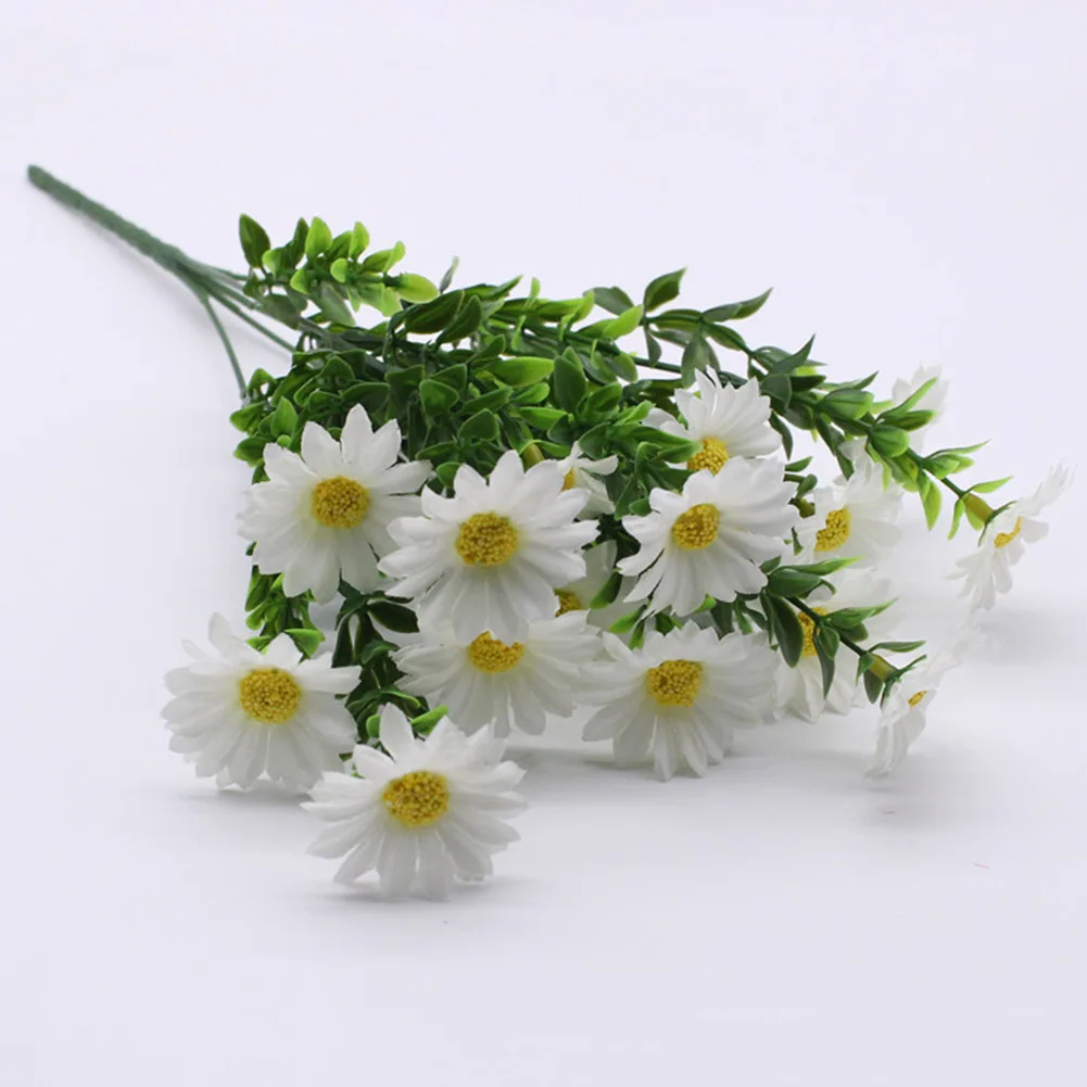 Brand New Artificial Flowers Daisy 5 Branch Cute Fake Plants For Wedding Garden Decor In/Outdoor Plastic Plants
Brand New Artificial Flowers Daisy 5 Branch Cute Fake Plants For Wedding Garden Decor In/Outdoor Plastic Plants