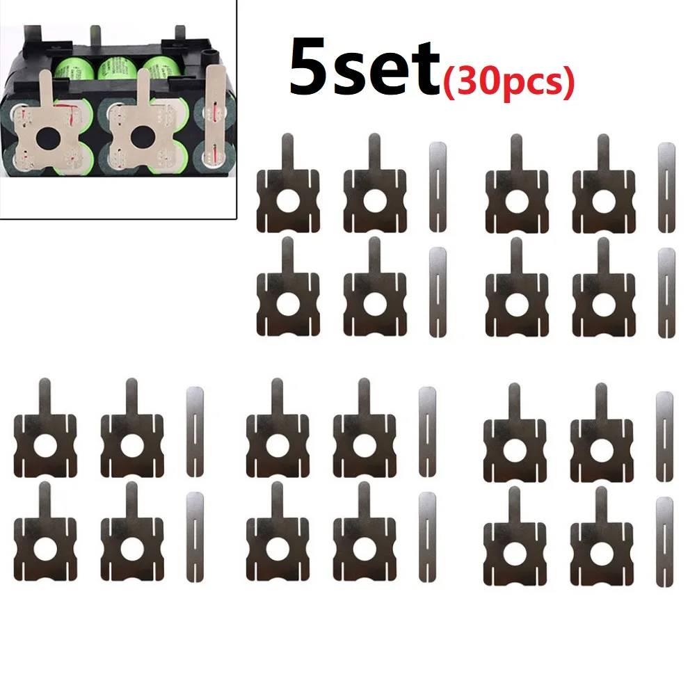 Spot Welding Y-shaped Nickel Strip Nickel-plated Steel No Scratch Silver 5 Set(30PCS) Low Resistivity Brand New
Spot Welding Y-shaped Nickel Strip Nickel-plated Steel No Scratch Silver 5 Set(30PCS) Low Resistivity Brand New