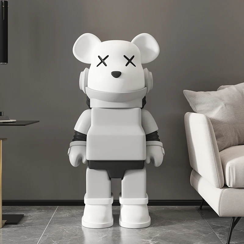 Home Decor Sculptures Creative Mechanical Violence Bear Large Landing Ornaments European Style Living Room Resin Decorations
Home Decor Sculptures Creative Mechanical Violence Bear Large Landing Ornaments European Style Living Room Resin Decorations