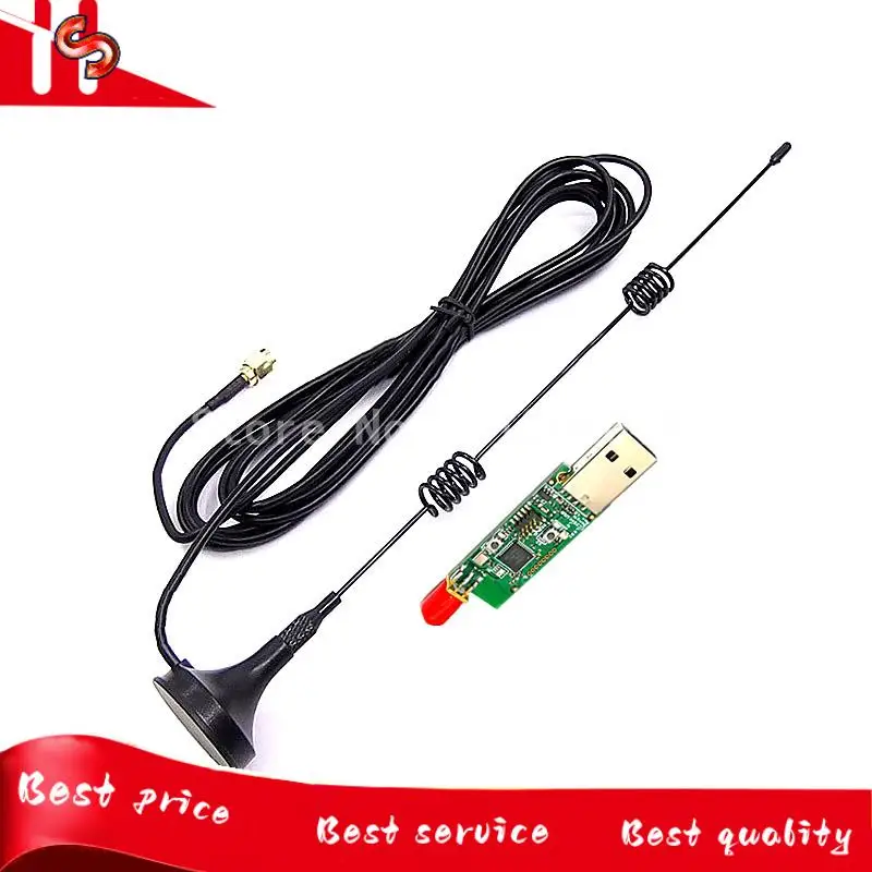 Wireless Zigbee CC2531 CC2540 Sniffer Board Packet Protocol Analyzer Module USB Interface Dongle Capture Module with antenna
Wireless Zigbee CC2531 CC2540 Sniffer Board Packet Protocol Analyzer Module USB Interface Dongle Capture Module with antenna
