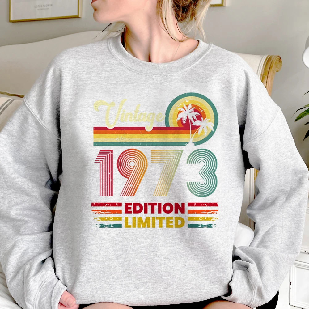 Born in 1973 hoodies women aesthetic Korean style anime Fleece tracksuit women Fleece pulls
Born in 1973 hoodies women aesthetic Korean style anime Fleece tracksuit women Fleece pulls