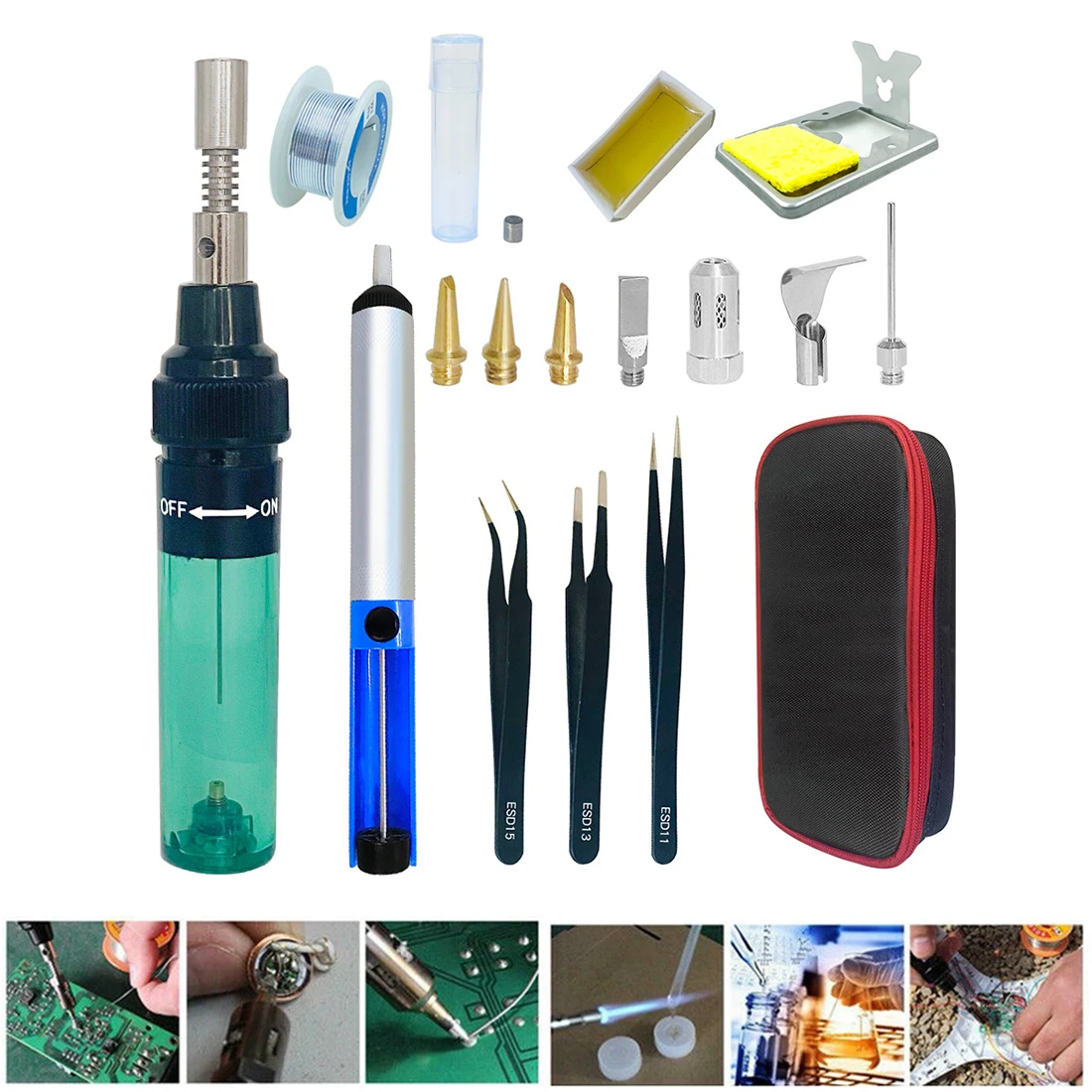 Portable Gas Welding Solder Tool Professional Small Soldering Iron Head Household Heat-resistance Practical Accessories
Portable Gas Welding Solder Tool Professional Small Soldering Iron Head Household Heat-resistance Practical Accessories