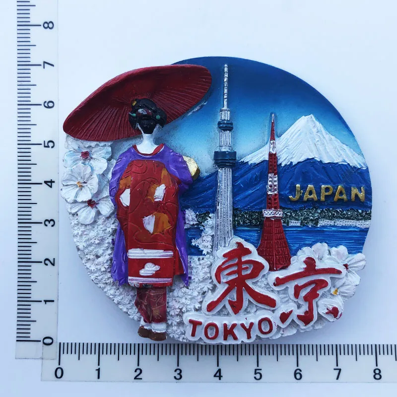 Fridge Magnet, Tokyo, Japan Cultural Landscape Tourism Souvenir Resin Message Stickers Craft Decoration
Fridge Magnet, Tokyo, Japan Cultural Landscape Tourism Souvenir Resin Message Stickers Craft Decoration