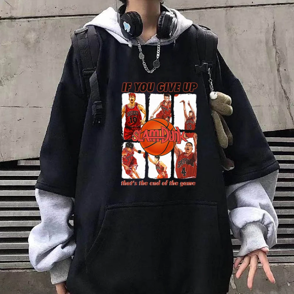 Anime Slam Dunk Hoodie Sweatshirt Comfort Top Pullover Sudadera Felpa Moletom Women's Hoodie
Anime Slam Dunk Hoodie Sweatshirt Comfort Top Pullover Sudadera Felpa Moletom Women's Hoodie