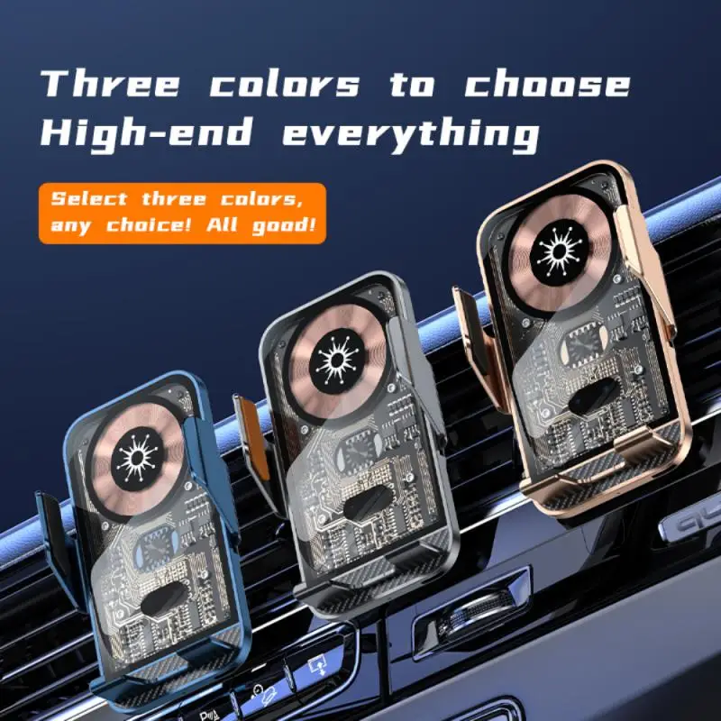 15 Вт Автомобильные беспроводные зарядные устройства с вентиляцией на 360 °, стабильный держатель телефона для зарядного устройства 14 13 12, быстрая зарядная станция
15 Вт Автомобильные беспроводные зарядные устройства с вентиляцией на 360 °, стабильный держатель телефона для зарядного устройства 14 13 12, быстрая зарядная станция