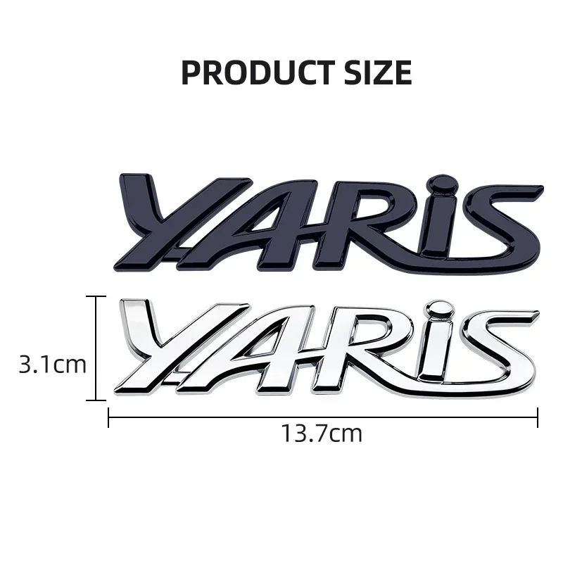 Chrome ABS Car Letter Emblem Decals Rear Bumper Tail Door Trunk Sticker for YARIS Badge Camry Corolla RAV4 ALTIS Avalon Venza
Chrome ABS Car Letter Emblem Decals Rear Bumper Tail Door Trunk Sticker for YARIS Badge Camry Corolla RAV4 ALTIS Avalon Venza