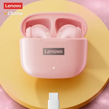 새로운 Lenovo LP40 Pro Bluetooth V5.3 이어폰 펀치 베이스 사운드 헤드셋 완전 호환 저 대기 시간 게임 스포츠 음악 헤드폰