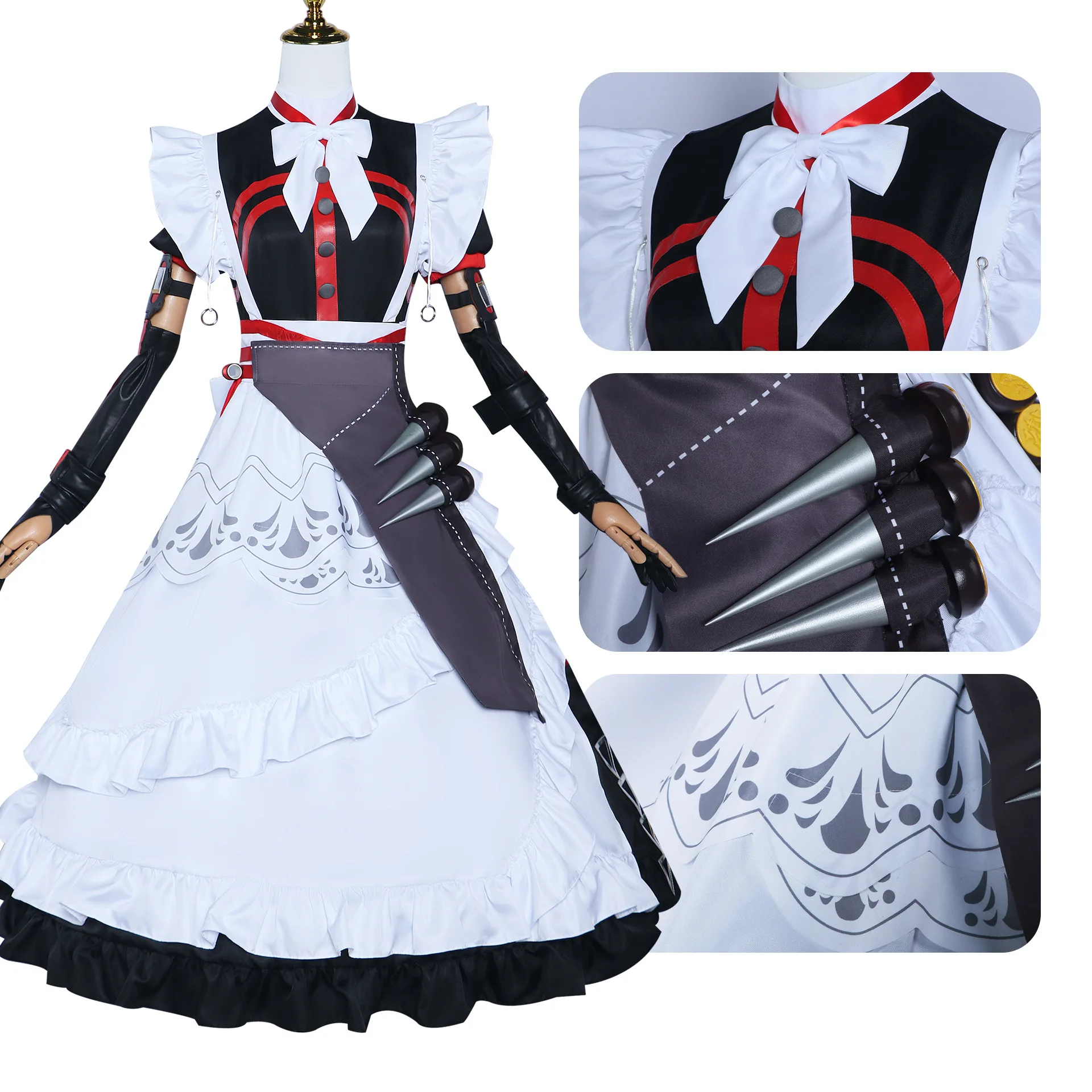 New Anime Game Zenless Zone Zero Cosplay Costumes Alexandrina Sebastiane Maid Uniform Women Dresses Accessories Props Suits XXXL
New Anime Game Zenless Zone Zero Cosplay Costumes Alexandrina Sebastiane Maid Uniform Women Dresses Accessories Props Suits XXXL
