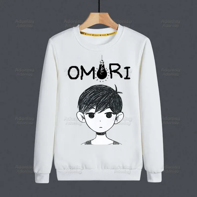 Толстовка Omori Мужская/женская с аниме принтом, Модный свитшот в стиле хип-хоп, повседневный худи, белый цвет, на осень/зиму
Толстовка Omori Мужская/женская с аниме принтом, Модный свитшот в стиле хип-хоп, повседневный худи, белый цвет, на осень/зиму