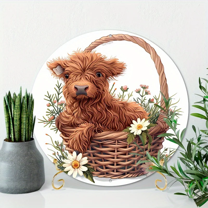 Metal Sign Highland Cow In The Style Of Clipart Isolated On A White Background Coffee Shop And Wall Decoration farmhouse decor
Metal Sign Highland Cow In The Style Of Clipart Isolated On A White Background Coffee Shop And Wall Decoration farmhouse decor