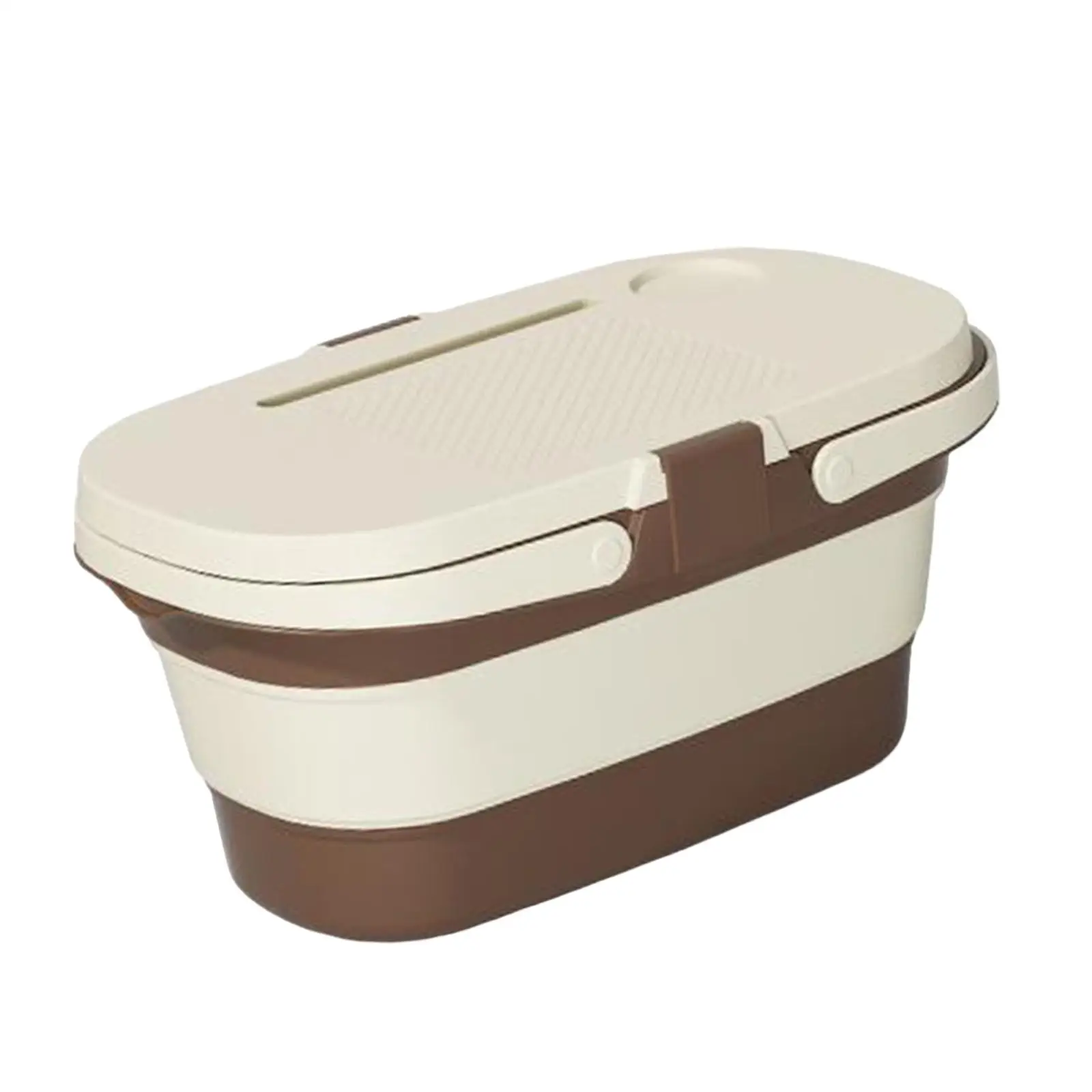 Collapsible Picnic Basket with Lid and Handles for Organizing 30L Portable Storage Basket Camping Sink for Household BBQ RV
Collapsible Picnic Basket with Lid and Handles for Organizing 30L Portable Storage Basket Camping Sink for Household BBQ RV