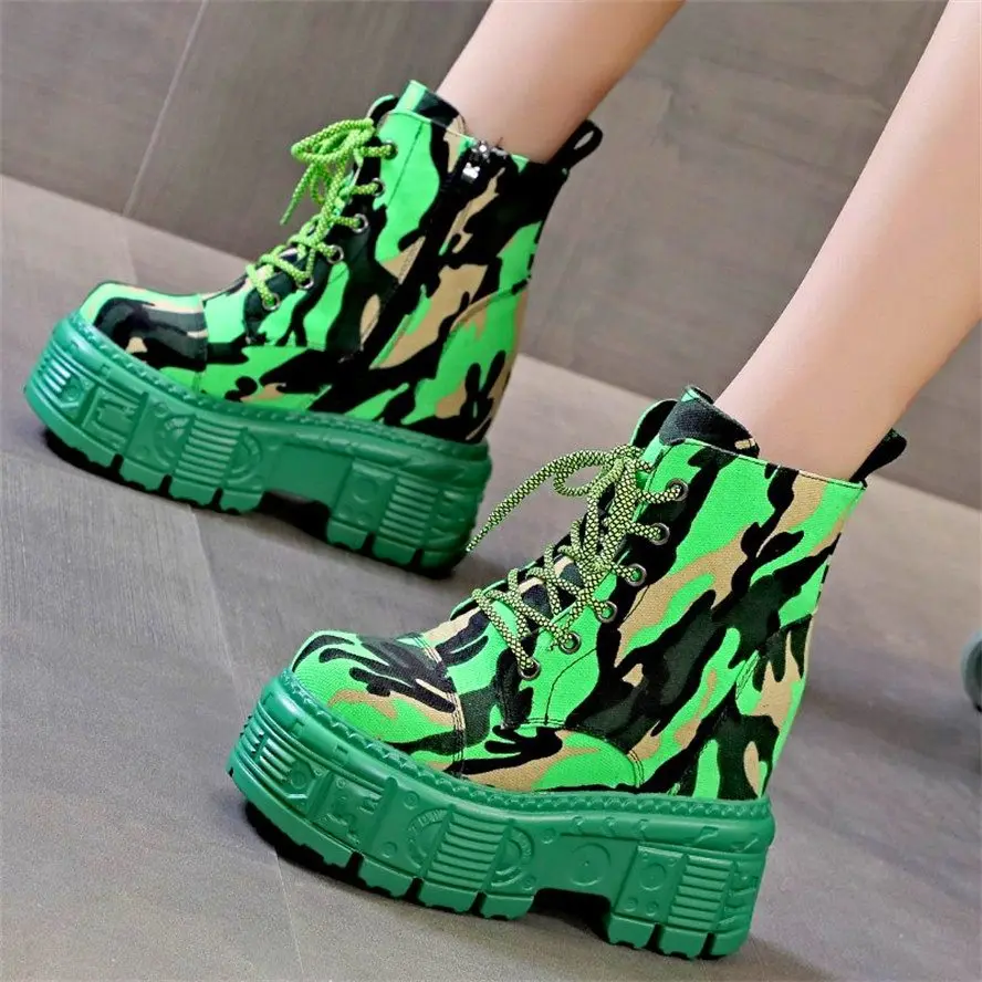 Casual Shoe Women's Canvas Round Toe Platform Wedge Ankle Boots High Heels Creeper Oxfords Military Motorcycle Pumps
Casual Shoe Women's Canvas Round Toe Platform Wedge Ankle Boots High Heels Creeper Oxfords Military Motorcycle Pumps