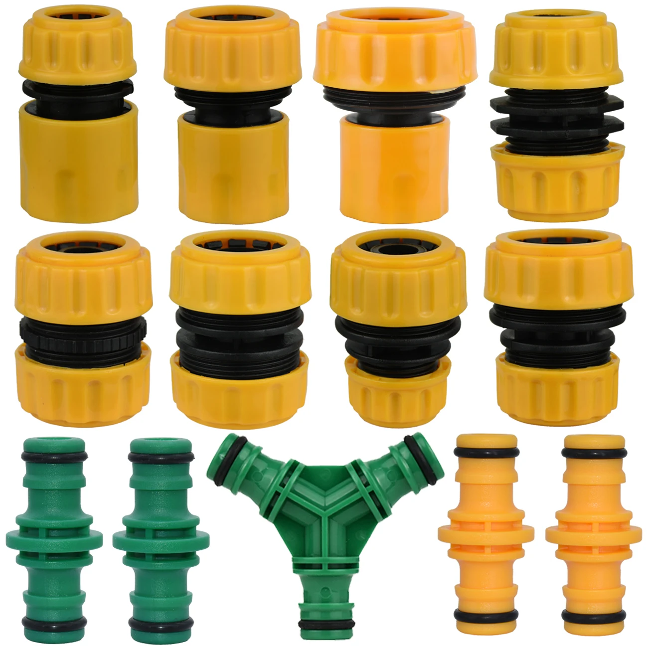 KESLA 1 3/4 1/2 inch Garden Hose Pipe Quick Connectors Repair Extension Connector Tubing for Drip Irrigation Watering Greenhouse
KESLA 1 3/4 1/2 inch Garden Hose Pipe Quick Connectors Repair Extension Connector Tubing for Drip Irrigation Watering Greenhouse