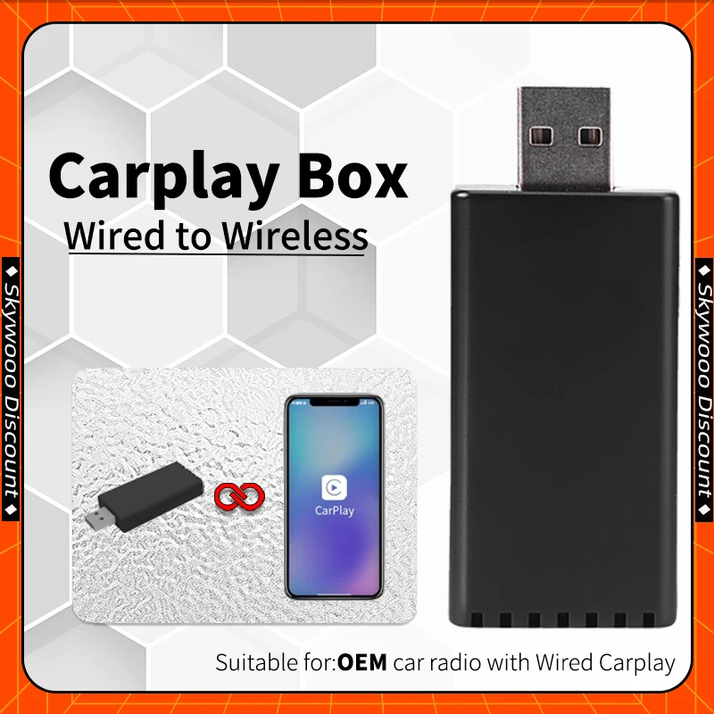 Car Mini AI Box for Apple Carplay Wireless Adapter Car OEM Wired CarPlay To Wireless CarPlay USB Dongle Plug and Play Playaibox
Car Mini AI Box for Apple Carplay Wireless Adapter Car OEM Wired CarPlay To Wireless CarPlay USB Dongle Plug and Play Playaibox