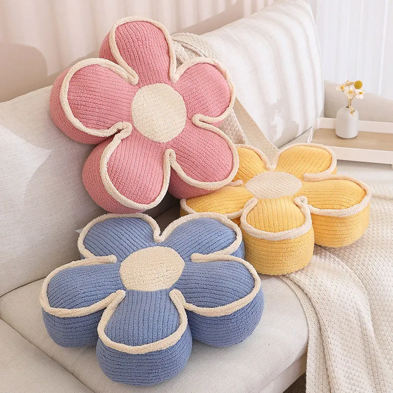 Cute Sunflower Seat Cushion Plush Plant Pillow Down Cotton Filled Yellow Pink Beige Chair Flower Pillow Valentine's Gift
Cute Sunflower Seat Cushion Plush Plant Pillow Down Cotton Filled Yellow Pink Beige Chair Flower Pillow Valentine's Gift