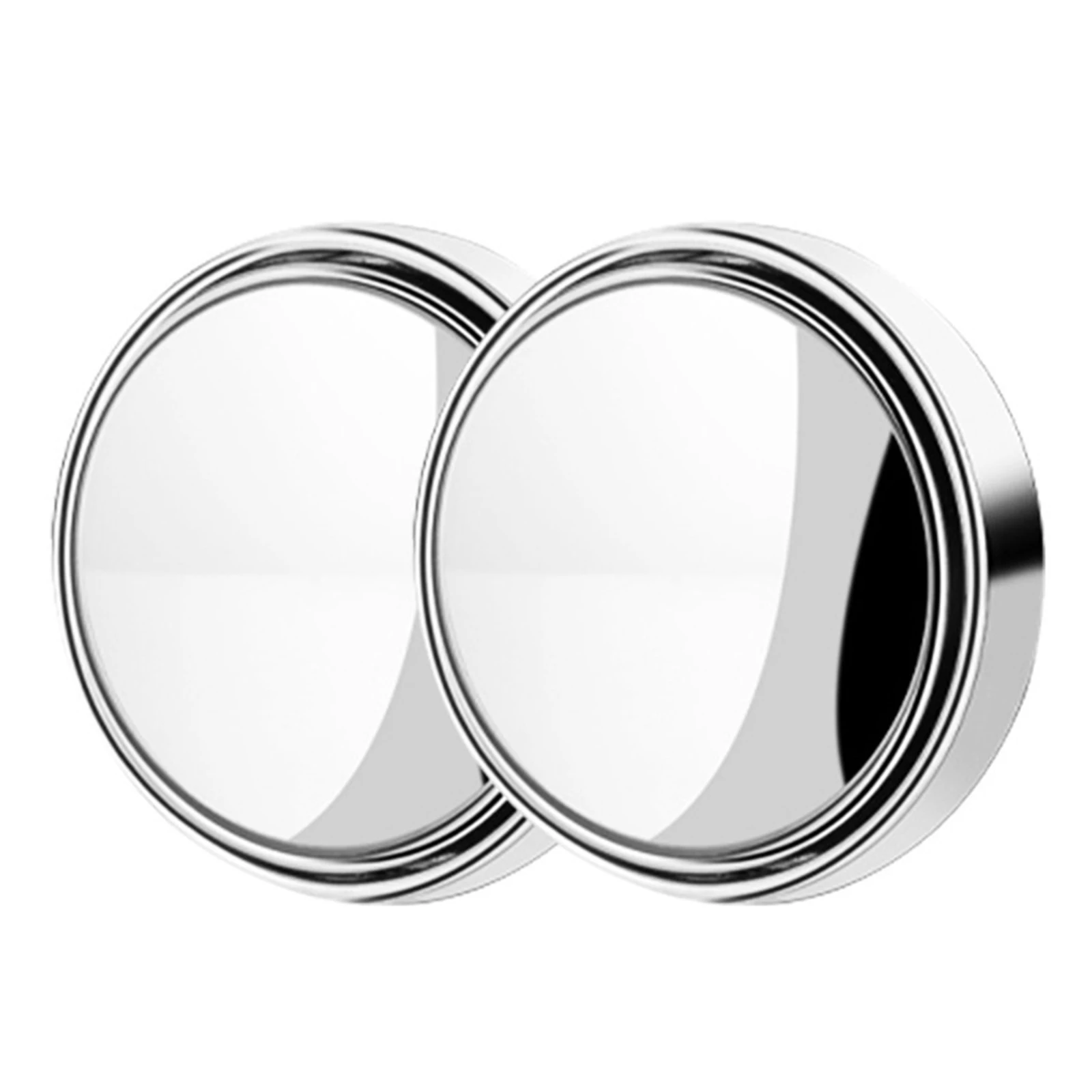 

2Pcs Car Mirror HD Convex Mirror Blind Spot Auto Rearview Mirror 360 Degree Wide Angle Vehicle Parking Rimless Mirrors