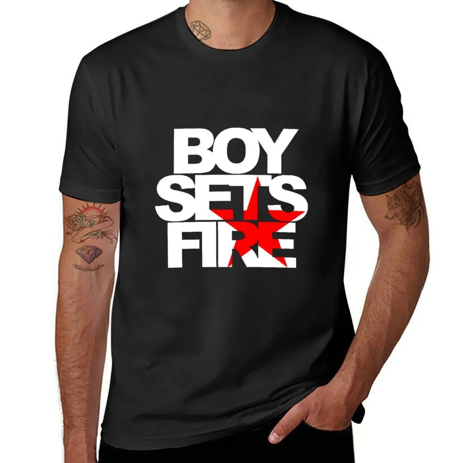 Boysetsfire T-shirt korean fashion anime sweat quick-drying mens t shirts casual stylish
Boysetsfire T-shirt korean fashion anime sweat quick-drying mens t shirts casual stylish