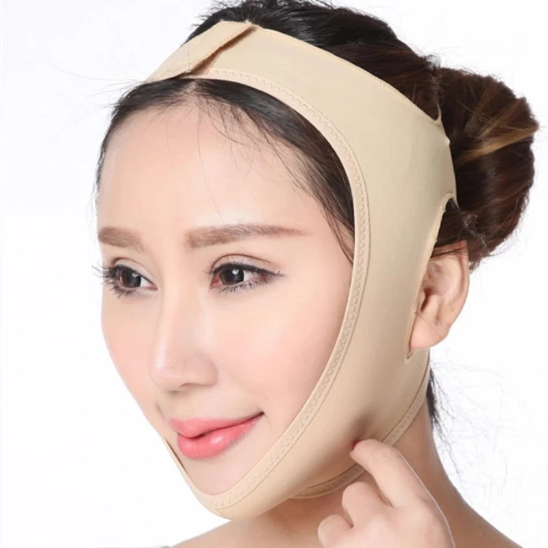 

Face V Shaper Facial Slimming Bandage Relaxation Lift Up Belt Shape Lift Reduce Double Chin Face Thining Band Massage Hot Sale