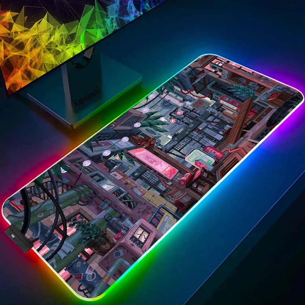 RGB Big Keyboard Mat Laptop Mat Rubber Mousepad Pixel LED Large Mouse Mat Gaming Mousepads 400x900mm Computer Mouse Pad Mousemat
RGB Big Keyboard Mat Laptop Mat Rubber Mousepad Pixel LED Large Mouse Mat Gaming Mousepads 400x900mm Computer Mouse Pad Mousemat