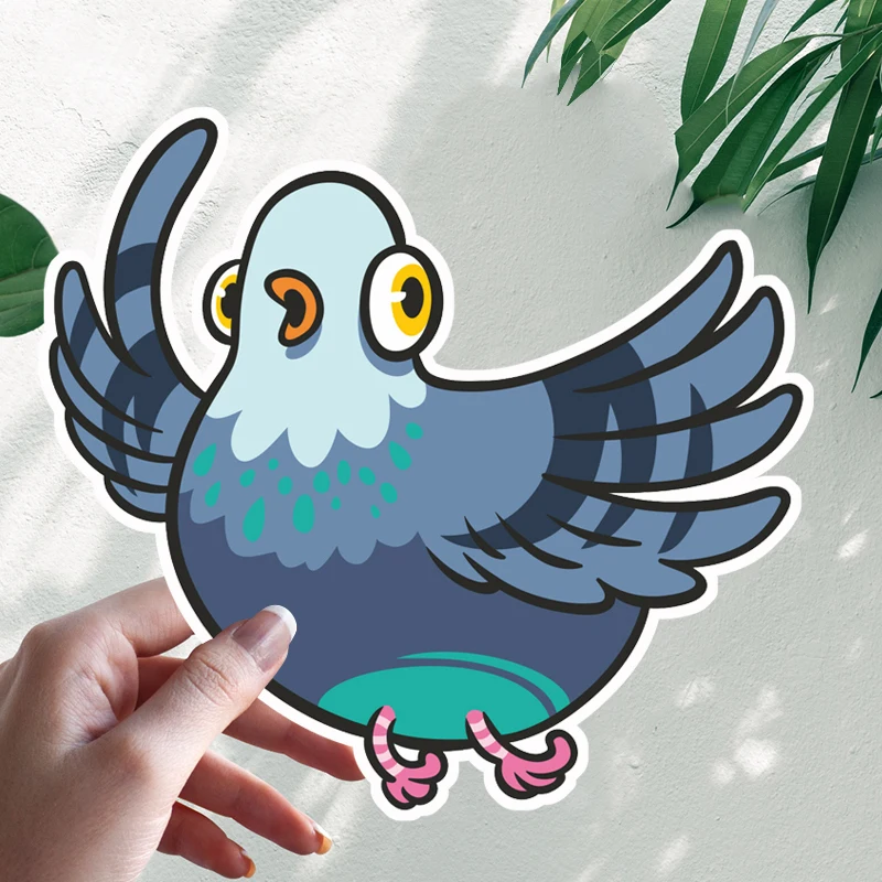 Cool Pigeon Bird Car Stickers Motorcycle Vinyl Decal Waterproof Car Styling Car Accessories Pegatinas Para Coche
Cool Pigeon Bird Car Stickers Motorcycle Vinyl Decal Waterproof Car Styling Car Accessories Pegatinas Para Coche