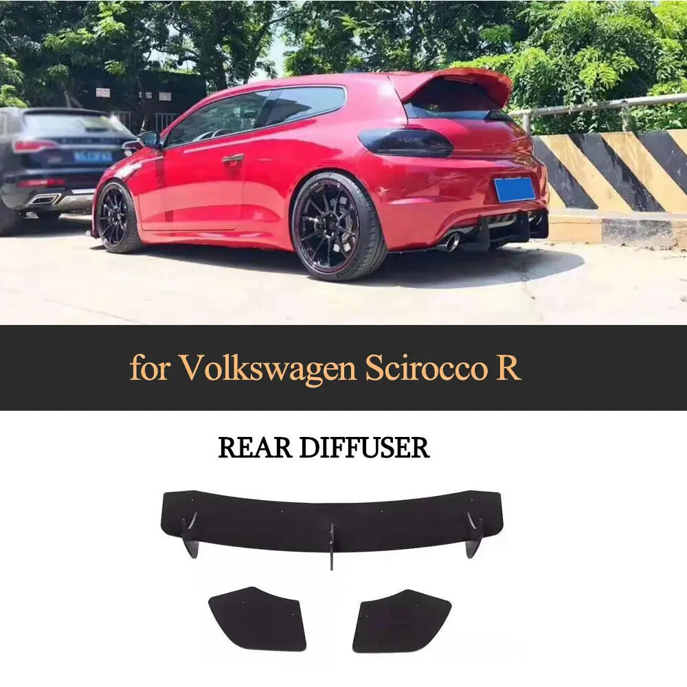Car Accessories Rear Bumper Lip Diffuser Tail Apron Flaps Side Splitters Spoiler Cover For Volkswagen VW Scirocco R 2015 2016
Car Accessories Rear Bumper Lip Diffuser Tail Apron Flaps Side Splitters Spoiler Cover For Volkswagen VW Scirocco R 2015 2016