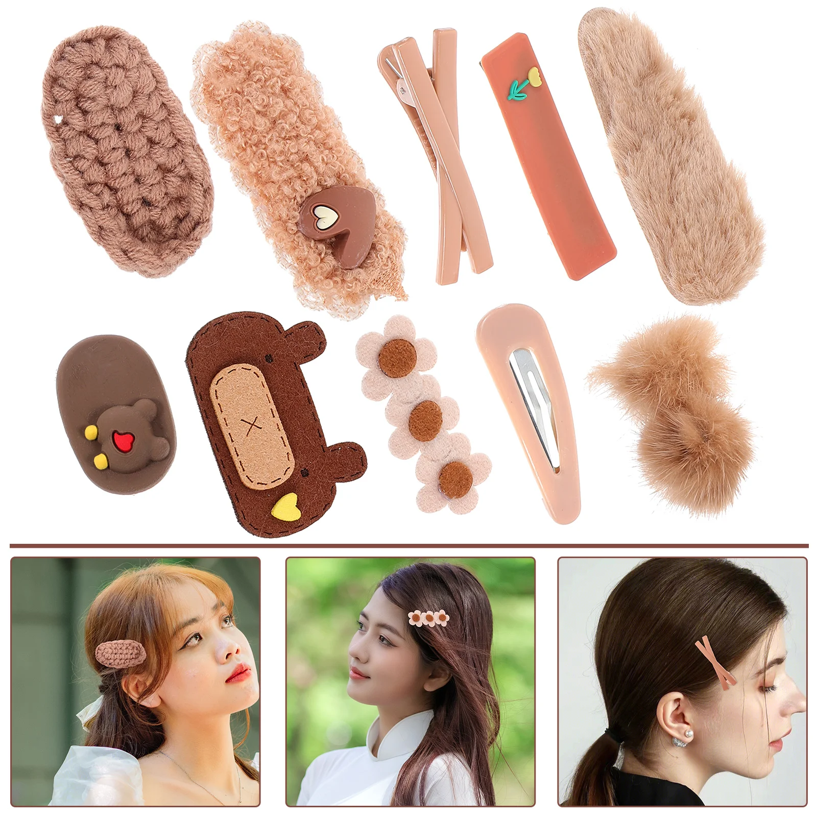 9pcs Small Hair Clips Cute Hairpins Mini Hair Clips Fine Hair Clips Teen Girls Hair Accessories
9pcs Small Hair Clips Cute Hairpins Mini Hair Clips Fine Hair Clips Teen Girls Hair Accessories