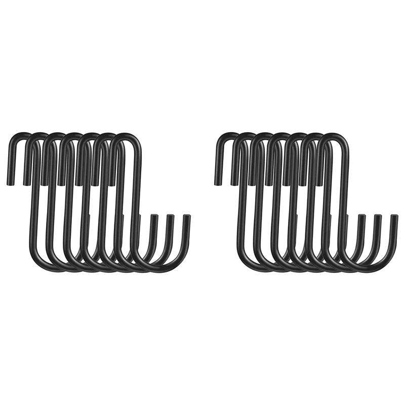 80 Pack Heavy Duty S Hooks, S Shaped Hooks For Hanging Clothes, Metal Hanging Hangers Hooks For Kitchen Bathroom 
80 Pack Heavy Duty S Hooks, S Shaped Hooks For Hanging Clothes, Metal Hanging Hangers Hooks For Kitchen Bathroom
