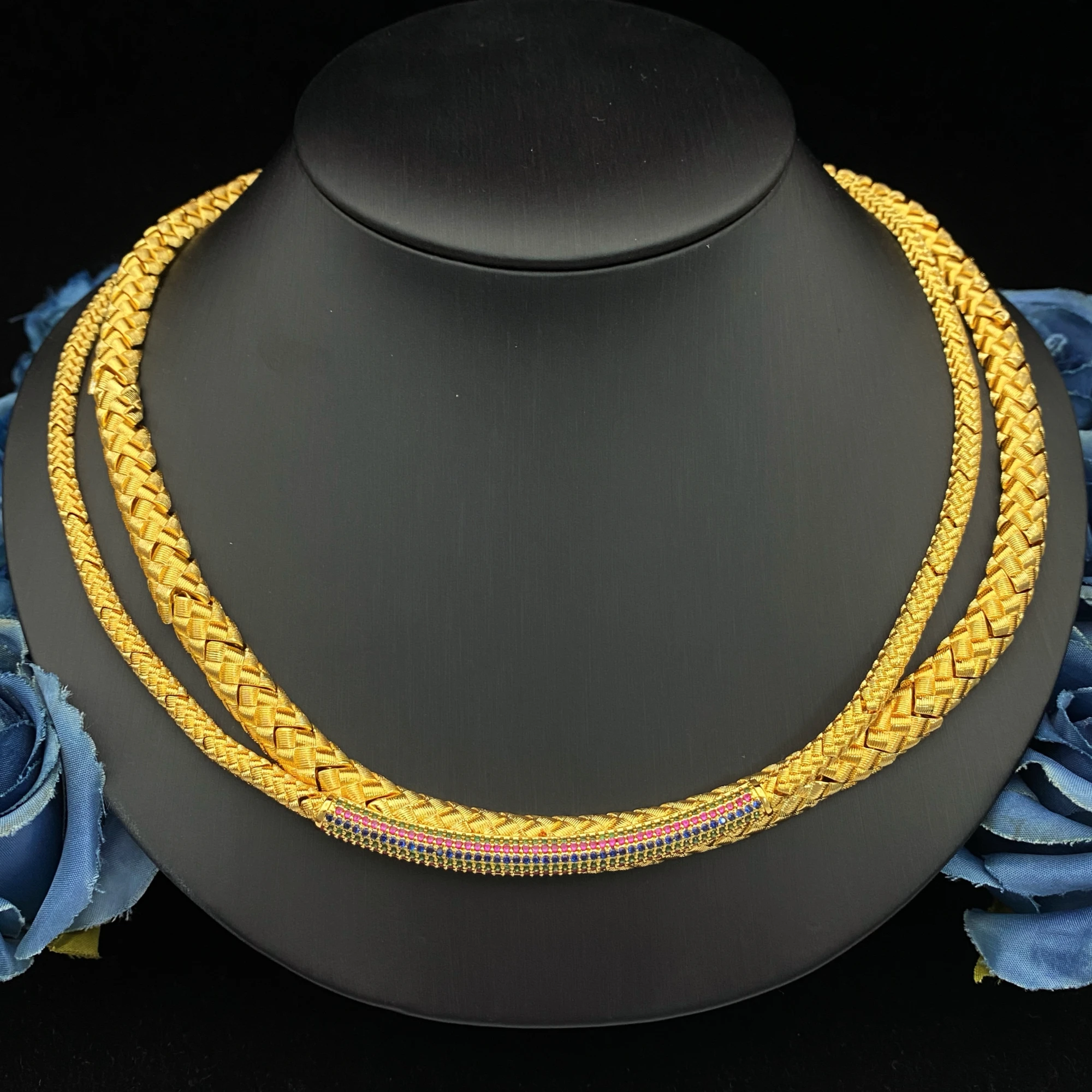 New Trending Minimalist Gold Plated Geometric Modeling Design 4Pc Bracelet Ring Necklace Earrings Party for Women 5 Mallzona Sdad11a588a8e4d48817178ec3bc033ac5 New Trending Minimalist Gold Plated Geometric Modeling Design 4Pc Bracelet Ring Necklace Earrings Party for Women Mallzona