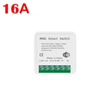 16/10A 2-way Mini WiFi DIY switch control smart home automation module for Alexa Google Home Yandex Alice Smart Life
16/10A 2-way Mini WiFi DIY switch control smart home automation module for Alexa Google Home Yandex Alice Smart Life