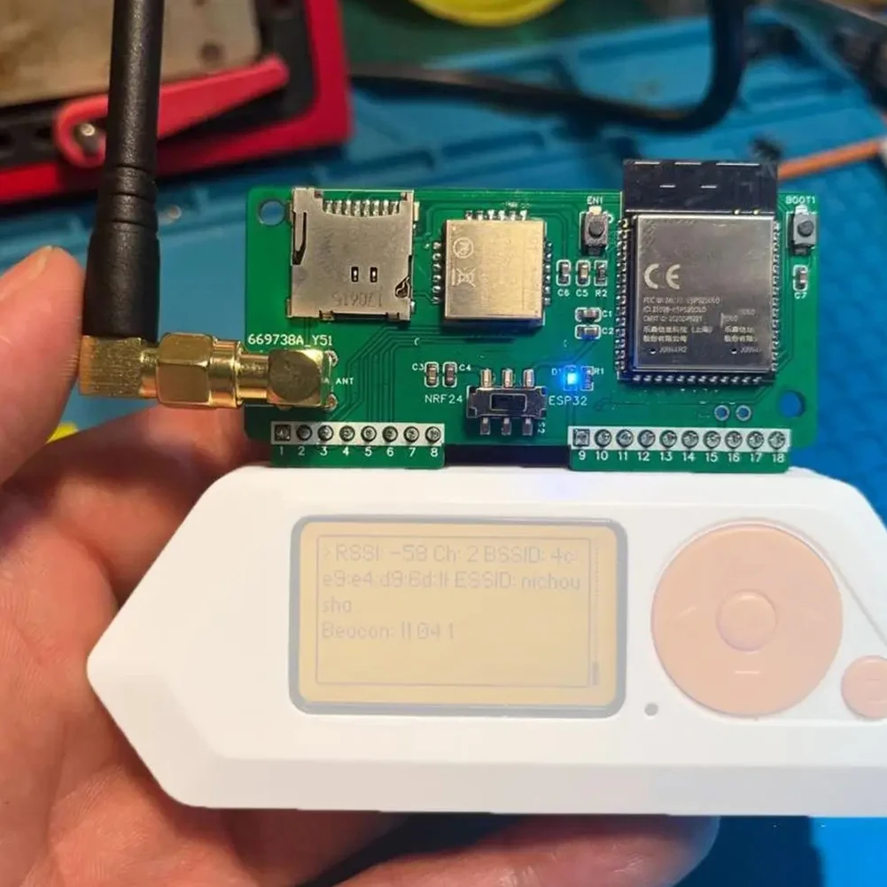 Беспроводная макетная плата для Flipper Zero WiFi NRF24 + ESP32, макетная плата, проектная плата для электроники
Беспроводная макетная плата для Flipper Zero WiFi NRF24 + ESP32, макетная плата, проектная плата для электроники