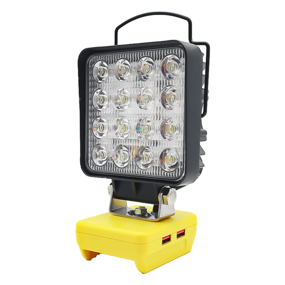 LED WorkLight For De-Walt 20V Battery 30W Flood Light Torch For Workshop Camping For Charging Cell Phones Smart
LED WorkLight For De-Walt 20V Battery 30W Flood Light Torch For Workshop Camping For Charging Cell Phones Smart