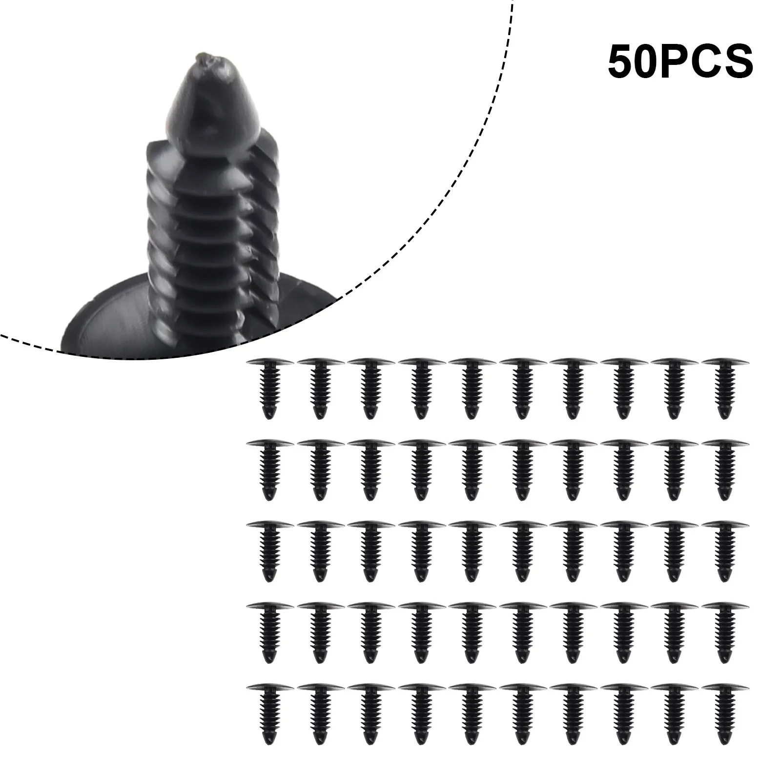 50x Universal Plastic Car Rivet Fastener Clips 7.5mm-6.0mm Hole For Nissan For Honda For Toyota For Mazda For Mitsubishi For BMW
50x Universal Plastic Car Rivet Fastener Clips 7.5mm-6.0mm Hole For Nissan For Honda For Toyota For Mazda For Mitsubishi For BMW