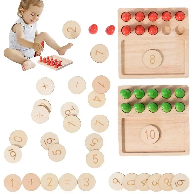 Counting Peg Board Wooden Math Block Toys For Child Learning Child Learning And Sensory Toy For Toddler Girls And Boys
Counting Peg Board Wooden Math Block Toys For Child Learning Child Learning And Sensory Toy For Toddler Girls And Boys