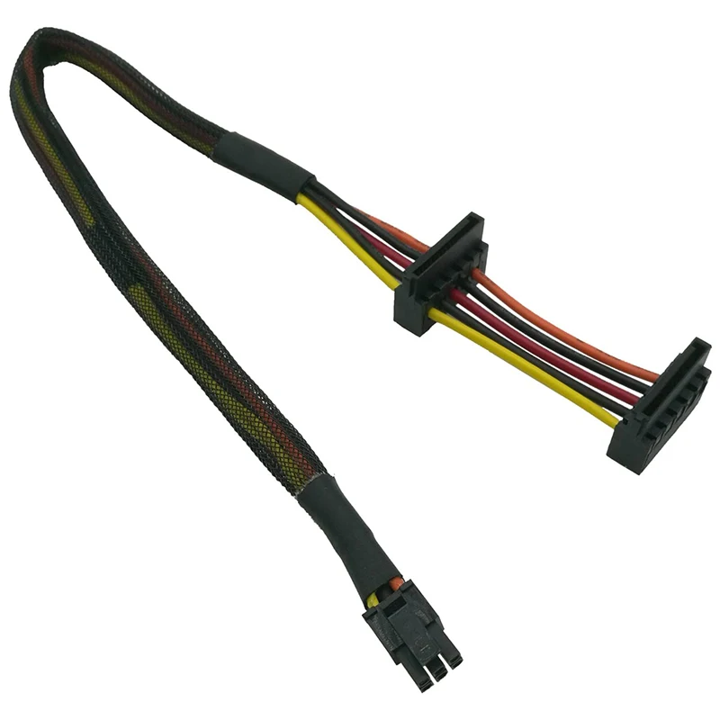 HDD SATA Power Cable Right-Angle SATA 15 Pin X2 to Mini 6 Pin ATX Adapter for Dell Inspiron 3653 3650 Series Compatible
HDD SATA Power Cable Right-Angle SATA 15 Pin X2 to Mini 6 Pin ATX Adapter for Dell Inspiron 3653 3650 Series Compatible