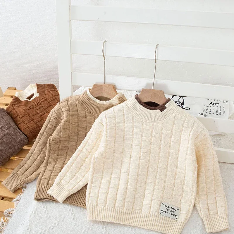 2024 Autumn Winter New Children's Wear Korean Style Knitting Children's Striped Sweater Boys' Sweater Bottomed Shirt 2-6 Years
2024 Autumn Winter New Children's Wear Korean Style Knitting Children's Striped Sweater Boys' Sweater Bottomed Shirt 2-6 Years