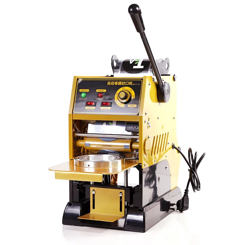 Semi-automatic Sealing Machine 300-400 Cups/hour Commercial 220V50HZ Can Seal Paper/plastic Cups with Height Below 18CM
Semi-automatic Sealing Machine 300-400 Cups/hour Commercial 220V50HZ Can Seal Paper/plastic Cups with Height Below 18CM