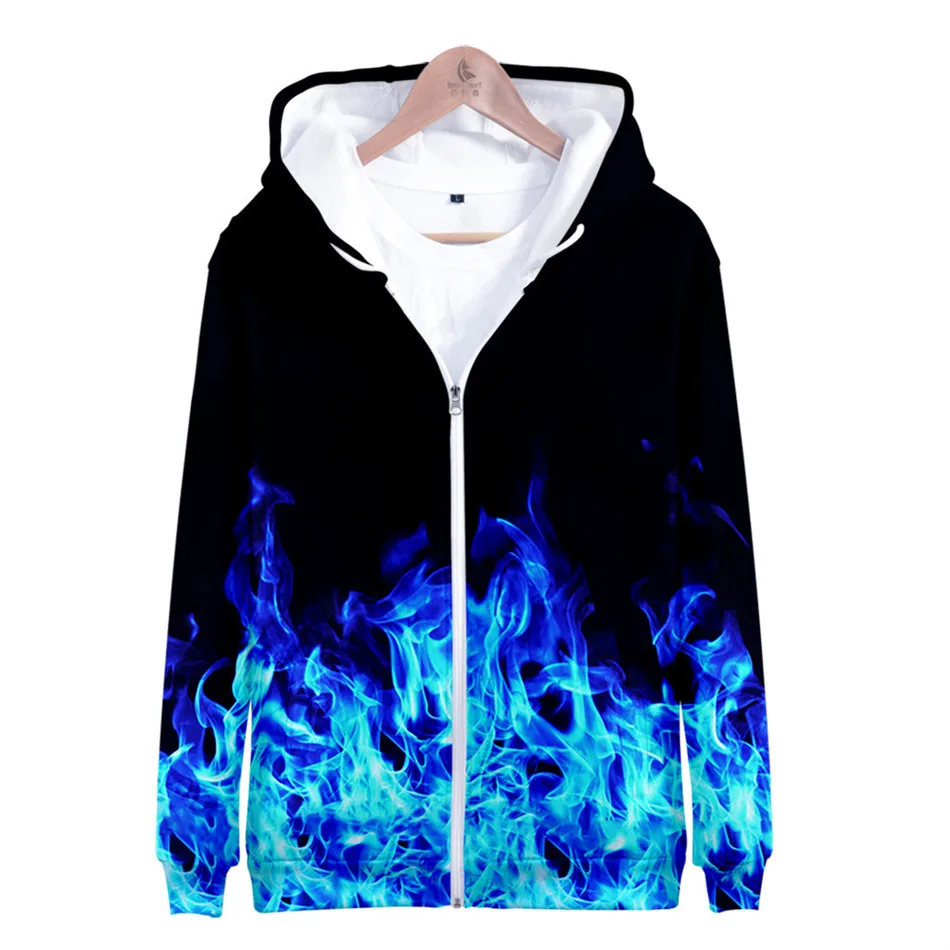 New Design Men's Hoodies Colorful 3D Zipper Sweatshirts Print Fire and Ice Harajuku Streetwear Men Women Kids Tops Hooded
New Design Men's Hoodies Colorful 3D Zipper Sweatshirts Print Fire and Ice Harajuku Streetwear Men Women Kids Tops Hooded