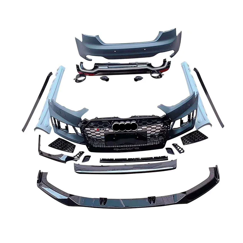 For AUDIs A5 2017-2019 upgrade to RS5 style body kit include front rear bumper with grille front rear lip side skirt
For AUDIs A5 2017-2019 upgrade to RS5 style body kit include front rear bumper with grille front rear lip side skirt