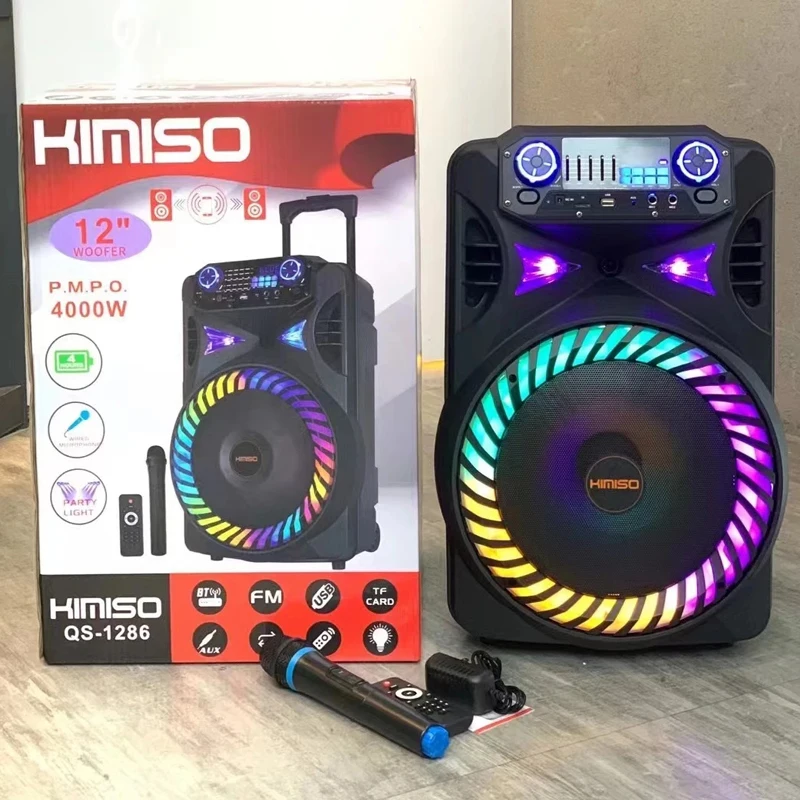 2023 Latest 12 "with Cool LED Colored Lights Fashion Lever Wireless Bluetooth Speaker Column Outdoor Party Singing Home Bass TWS
2023 Latest 12 "with Cool LED Colored Lights Fashion Lever Wireless Bluetooth Speaker Column Outdoor Party Singing Home Bass TWS