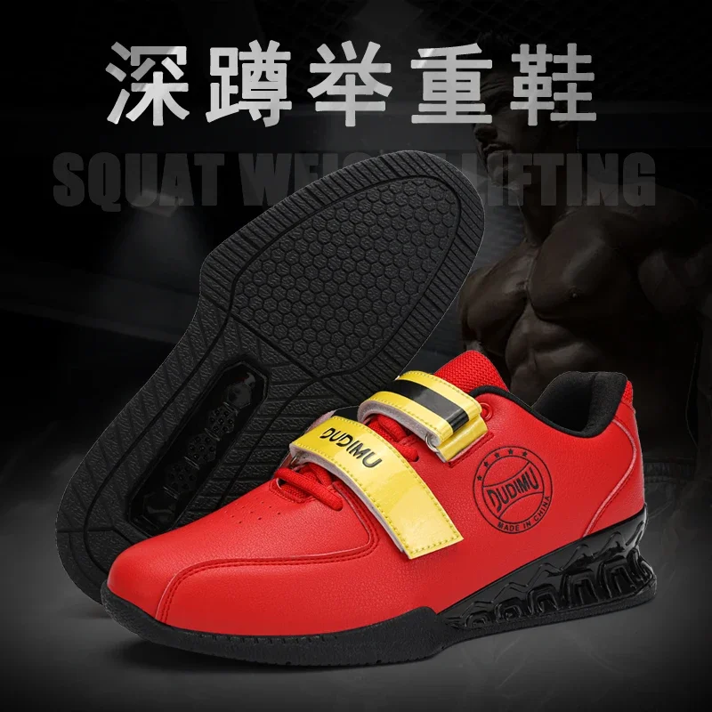 New Style Weightlifting shoes for Men Comfortable Indoor Strength Training shoes Thick Sole Non Slip Deep Squat Hard Pull Shoes
New Style Weightlifting shoes for Men Comfortable Indoor Strength Training shoes Thick Sole Non Slip Deep Squat Hard Pull Shoes