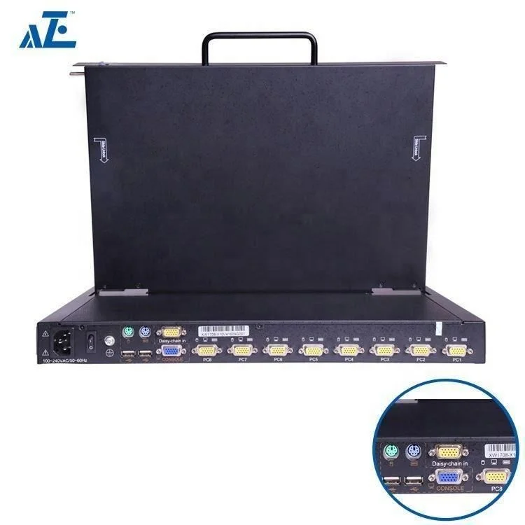 Заводское производство 1U VGA KVM переключатель 1080P стойка консоль 8 портов стойка монтажный переключатель
Заводское производство 1U VGA KVM переключатель 1080P стойка консоль 8 портов стойка монтажный переключатель