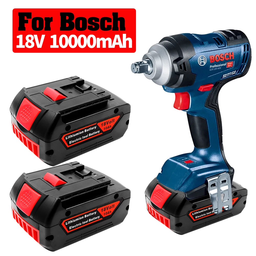 100% Original 18V 10.0A Lithium Ion Rechargeable Battery for Bosch 10000mah Spare Power Tools Portable Replacement Indicator
100% Original 18V 10.0A Lithium Ion Rechargeable Battery for Bosch 10000mah Spare Power Tools Portable Replacement Indicator
