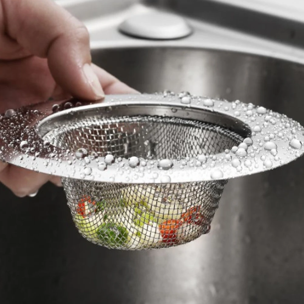 Stainless Steel Sink Strainer 11.3*7.3*4cmAnti-Clogging Kitchen Stopper Sink Filter Kitchen Tool With Cover Kitchen Accessories
Stainless Steel Sink Strainer 11.3*7.3*4cmAnti-Clogging Kitchen Stopper Sink Filter Kitchen Tool With Cover Kitchen Accessories