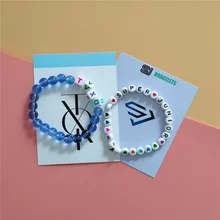 

KPOP SUPER JUNIOR Crystal Bracelet SJ Peripheral Bracelet TVXQ! Bracelet Jung Yunho New Korea Group Fashion Gifts Fan Favorite