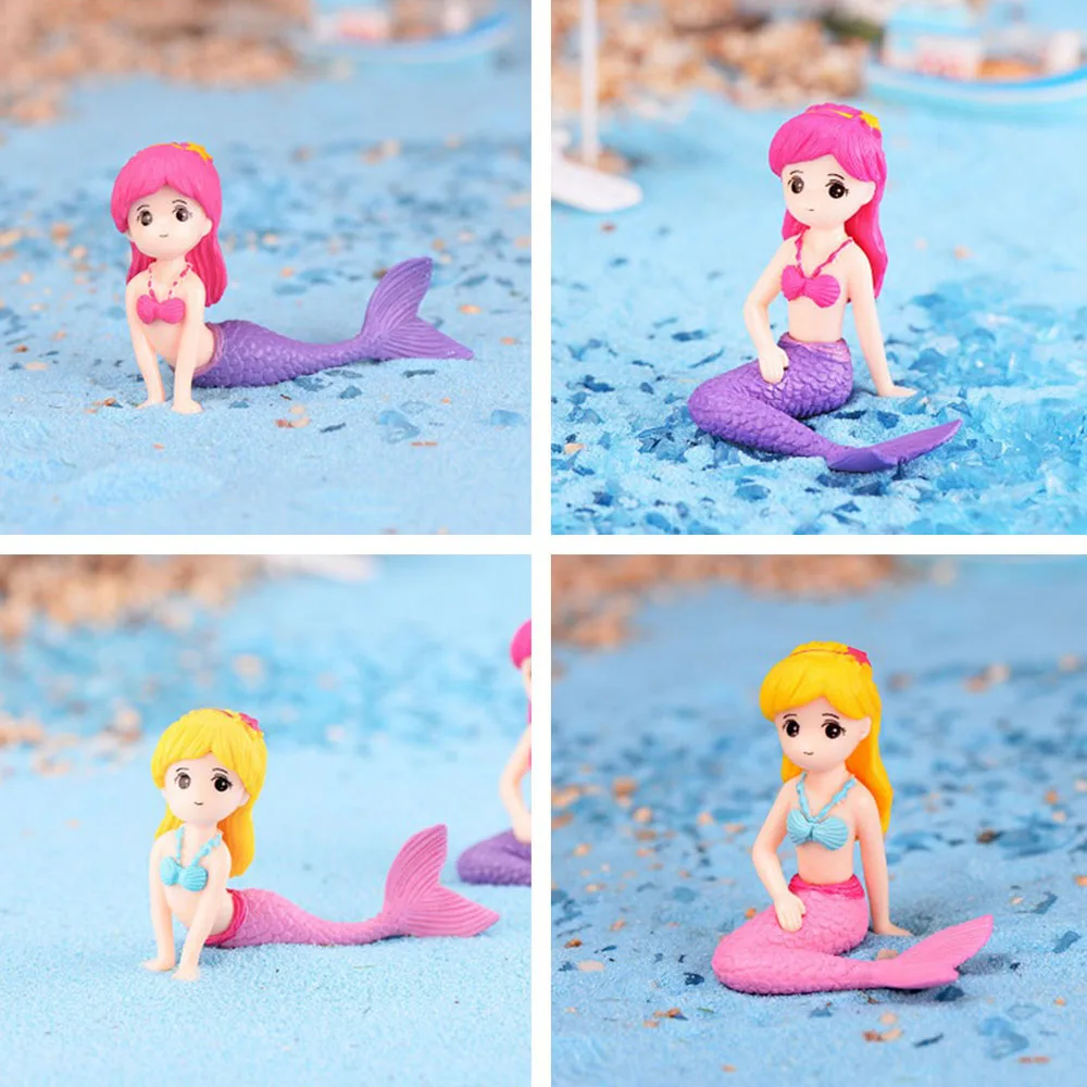 Pretty Little Mermaid Figurines for Aquarium Kawaii Artificial Mermaid Ornaments Fish Tank Handicrafts Desk Aquarium Decoration Pretty Little Mermaid Figurines for Aquarium Kawaii Artificial Mermaid Ornaments Fish Tank Handicrafts Desk Aquarium Decoration