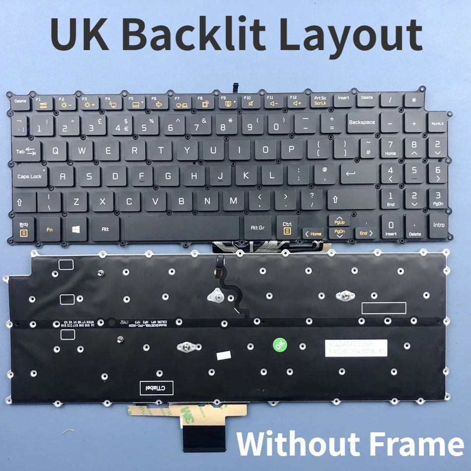 Клавиатура для ноутбука с английской раскладкой для LG 15Z980, 15Z980-G, 15Z980-H, 15Z980-M, 15Z980-T, 15ZD980, 15ZD980-G, 15ZD980-H, 15ZD980-M Series
Клавиатура для ноутбука с английской раскладкой для LG 15Z980, 15Z980-G, 15Z980-H, 15Z980-M, 15Z980-T, 15ZD980, 15ZD980-G, 15ZD980-H, 15ZD980-M Series